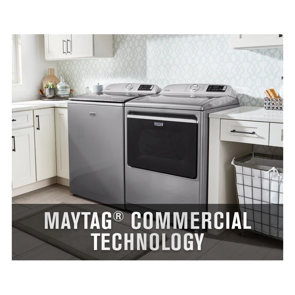 Smart Top Load Electric Dryer with Extra Power - 7.4 cu. ft. MED7230HC