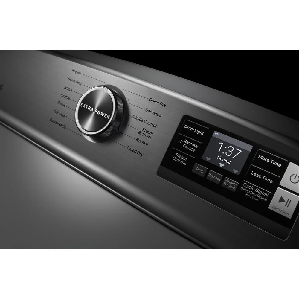 Smart Top Load Electric Dryer with Extra Power - 7.4 cu. ft. MED7230HW