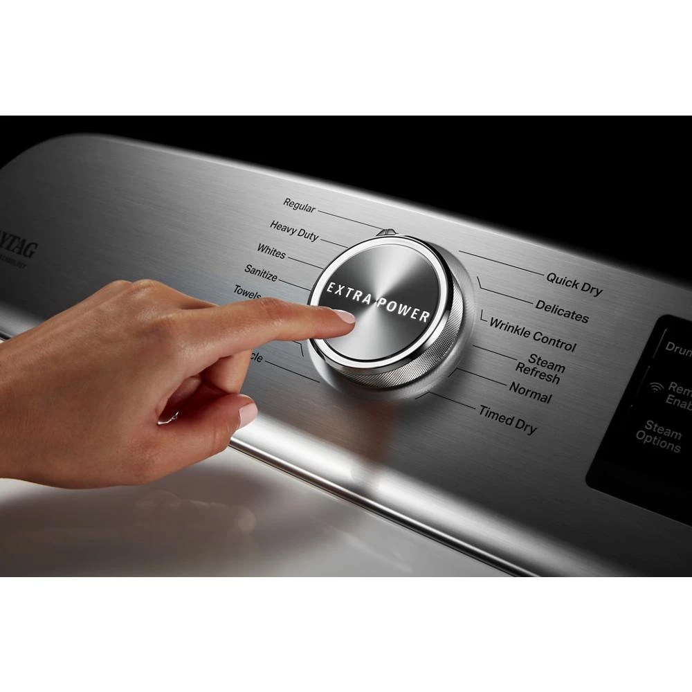 Smart Top Load Electric Dryer with Extra Power - 7.4 cu. ft. MED7230HW