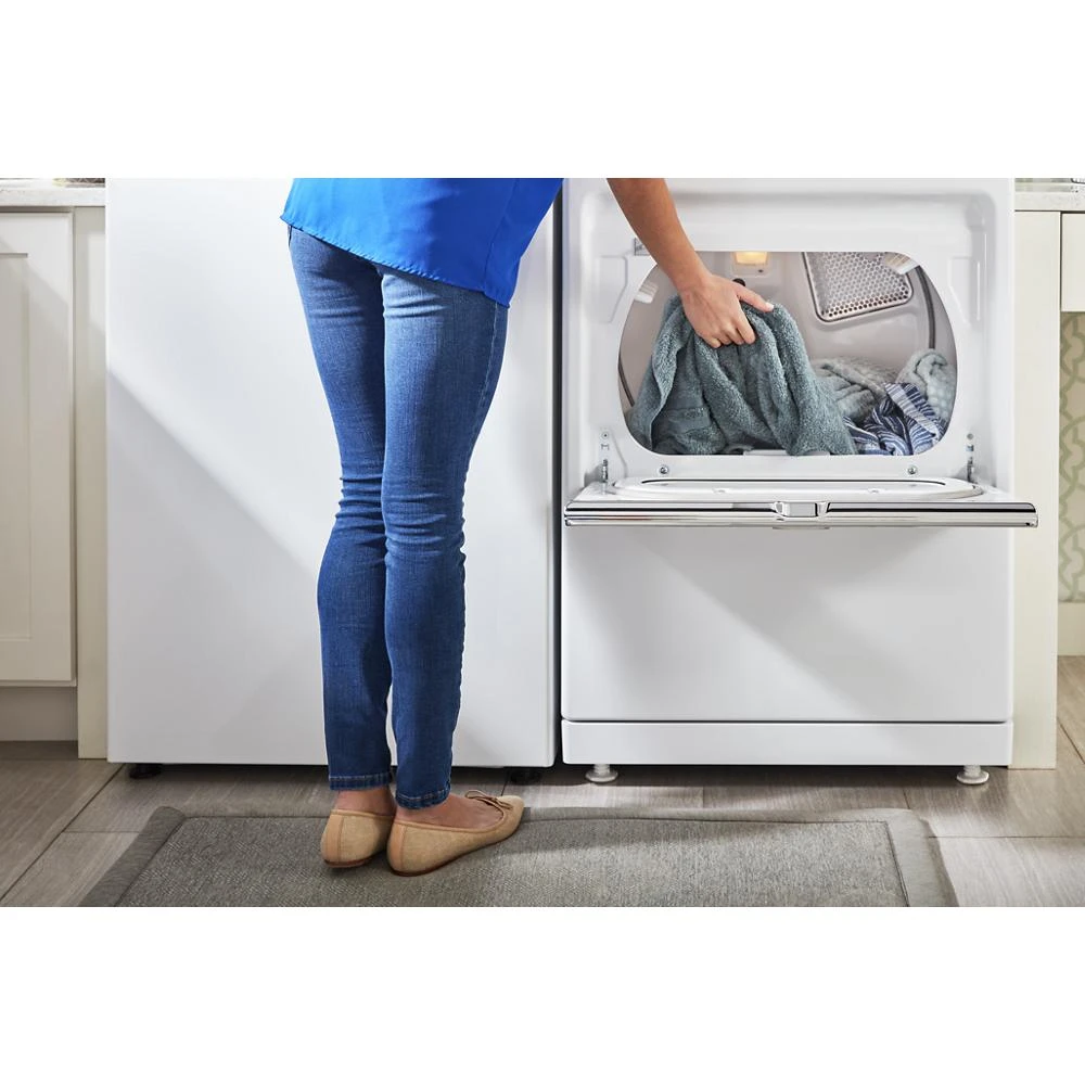 Smart Top Load Electric Dryer with Extra Power - 7.4 cu. ft. MED7230HW