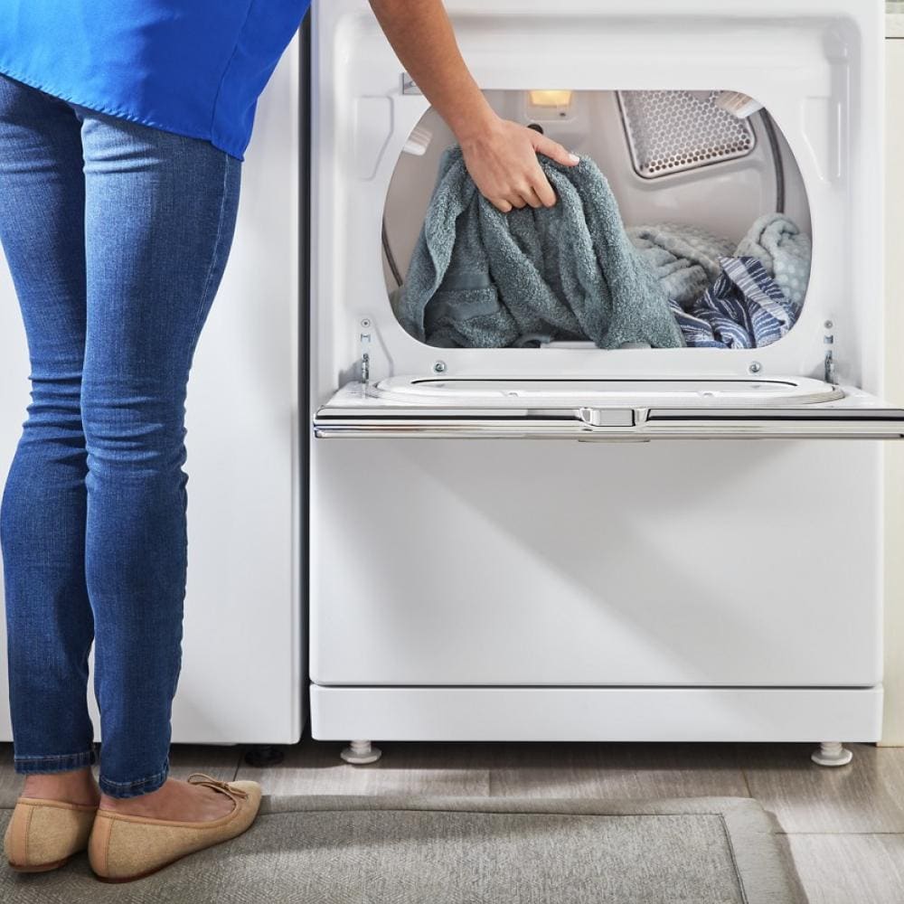 Smart Top Load Electric Dryer with Extra Power - 7.4 cu. ft. MED7230HW