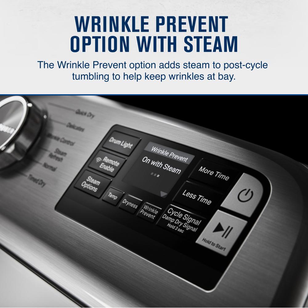 Smart Top Load Electric Dryer with Extra Power - 7.4 cu. ft. MED7230HW