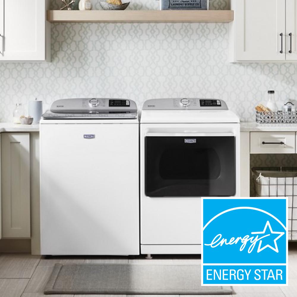 Smart Top Load Electric Dryer with Extra Power - 7.4 cu. ft. MED7230HW