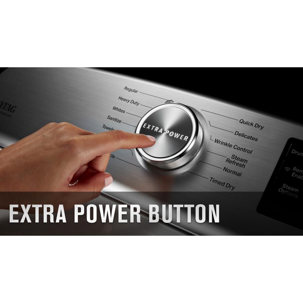Smart Top Load Electric Dryer with Extra Power - 7.4 cu. ft. MED7230HW