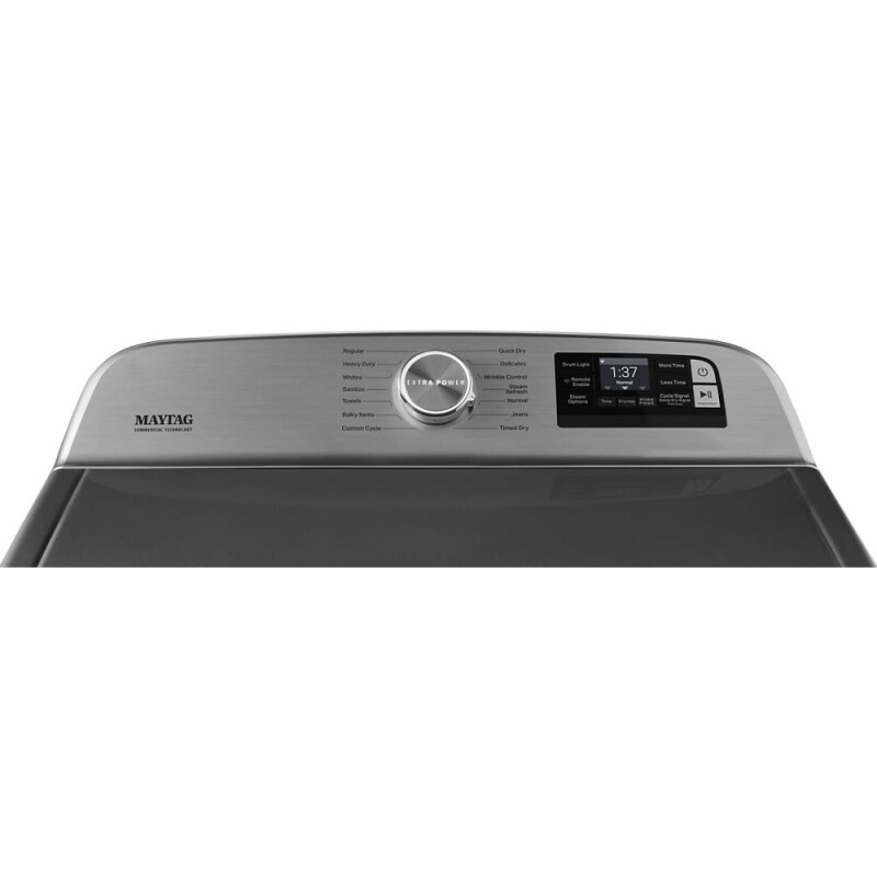 Smart Capable Top Load Electric Dryer with Extra Power Button - 8.8 cu. ft. MED8230HC