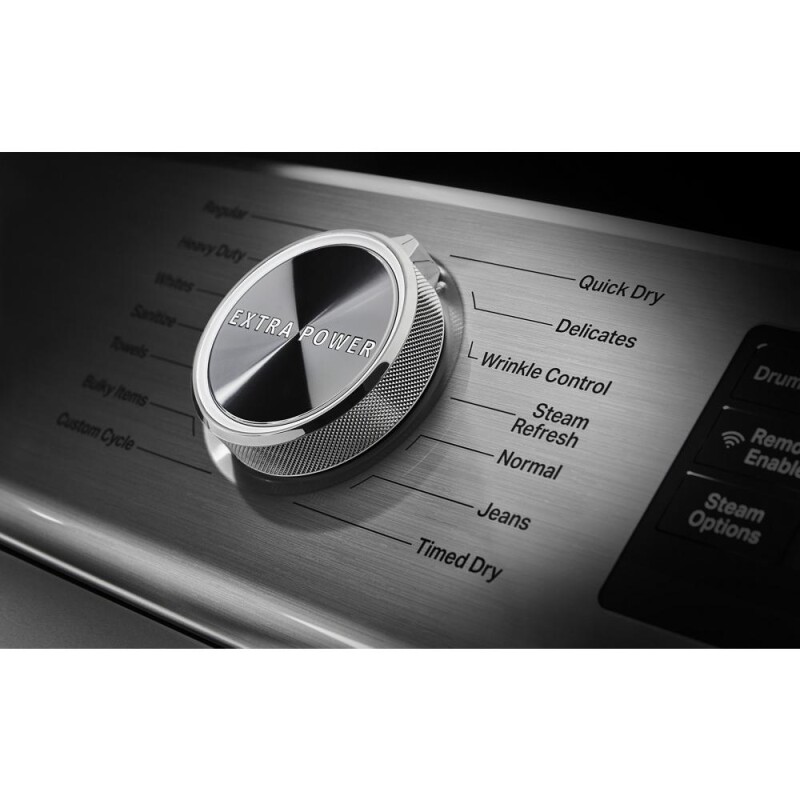 Smart Capable Top Load Electric Dryer with Extra Power Button - 8.8 cu. ft. MED8230HC