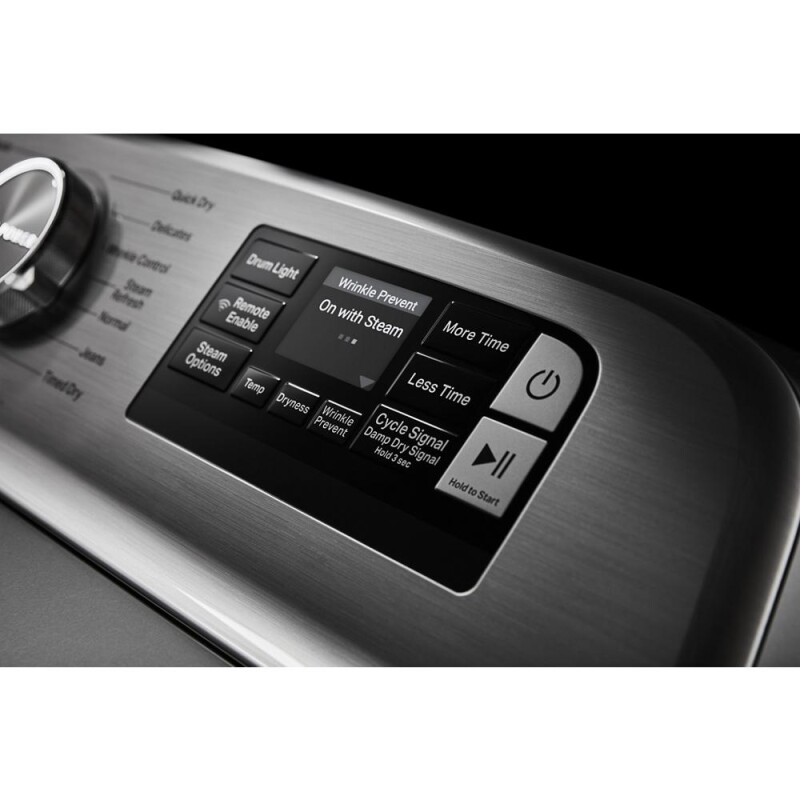 Smart Capable Top Load Electric Dryer with Extra Power Button - 8.8 cu. ft. MED8230HC