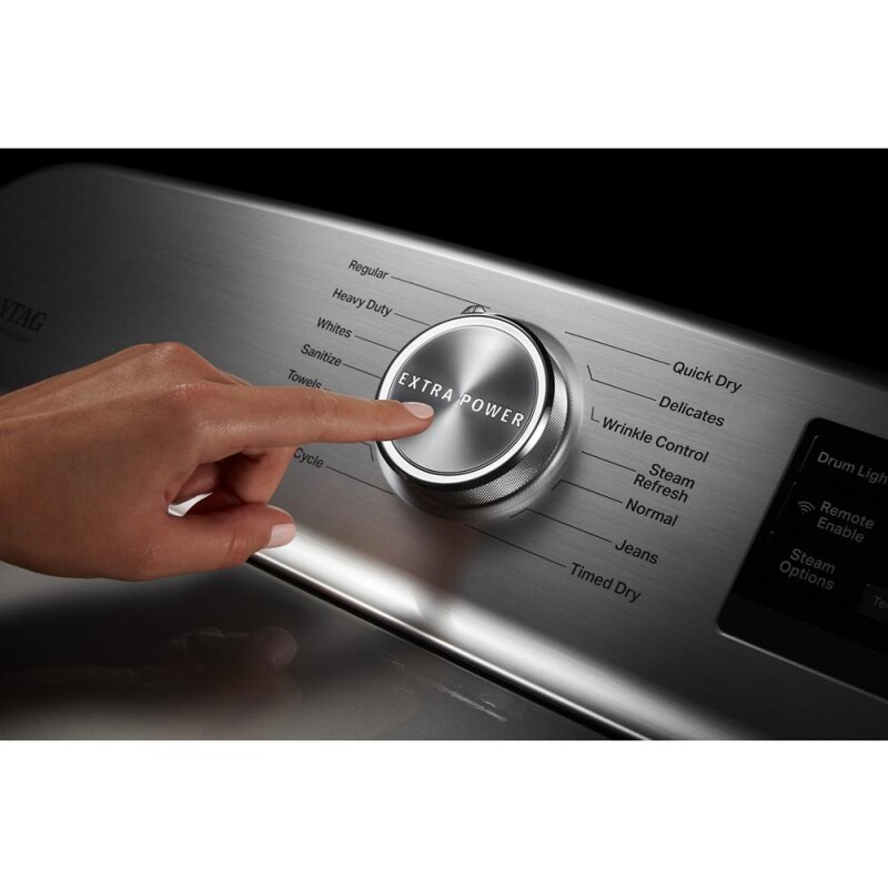Smart Capable Top Load Electric Dryer with Extra Power Button - 8.8 cu. ft. MED8230HC