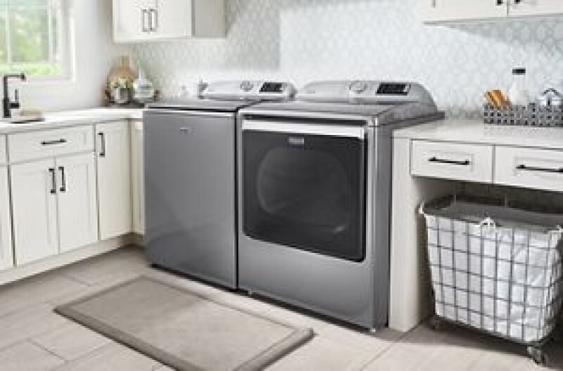 Smart Capable Top Load Electric Dryer with Extra Power Button - 8.8 cu. ft. MED8230HC