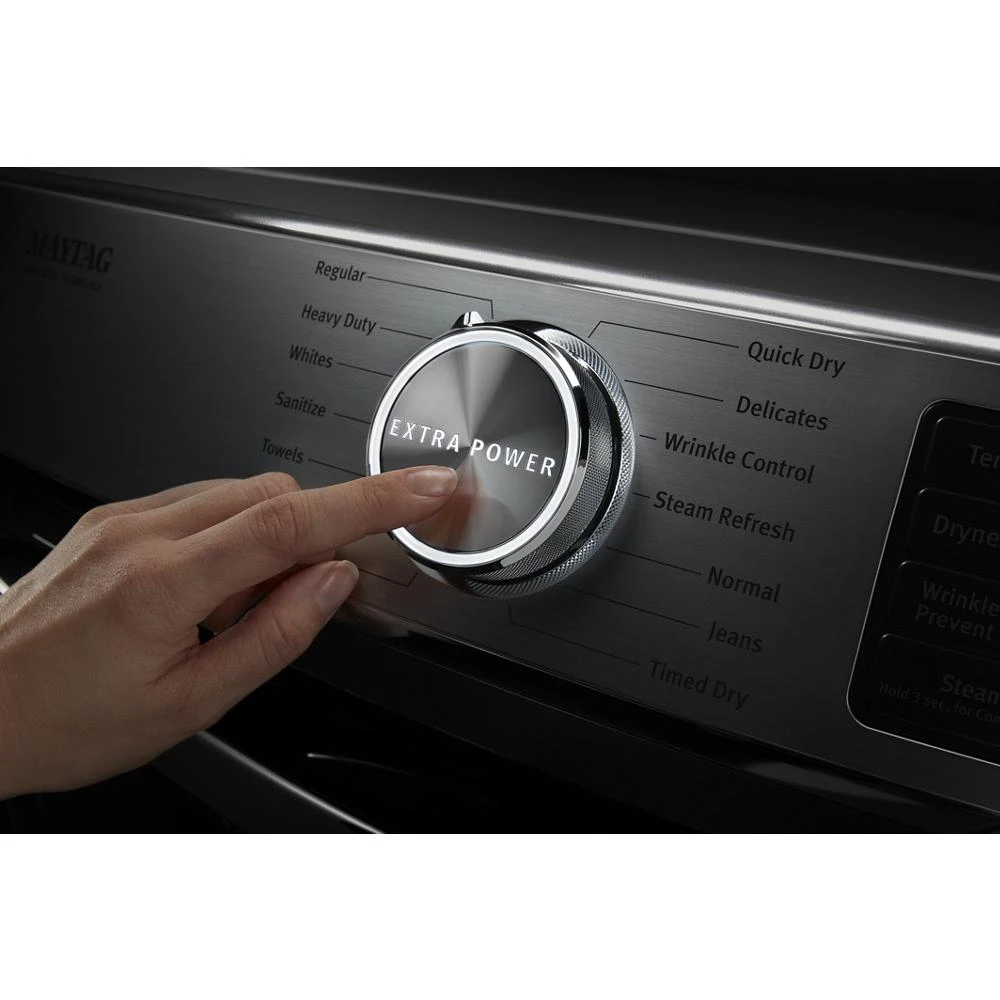 Smart Front Load Electric Dryer with Extra Power and Advanced Moisture Sensing Plus - 7.3 cu. ft. MED8630HC