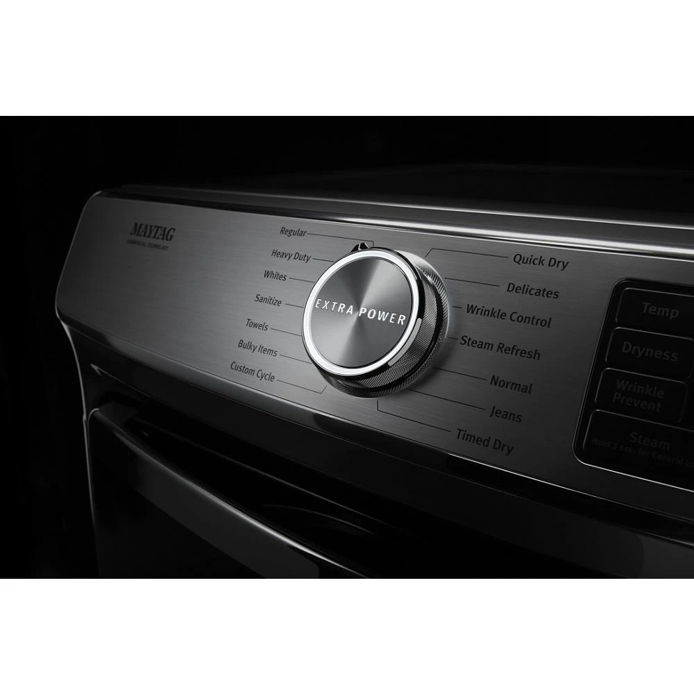 Smart Front Load Electric Dryer with Extra Power and Advanced Moisture Sensing Plus - 7.3 cu. ft. MED8630HC