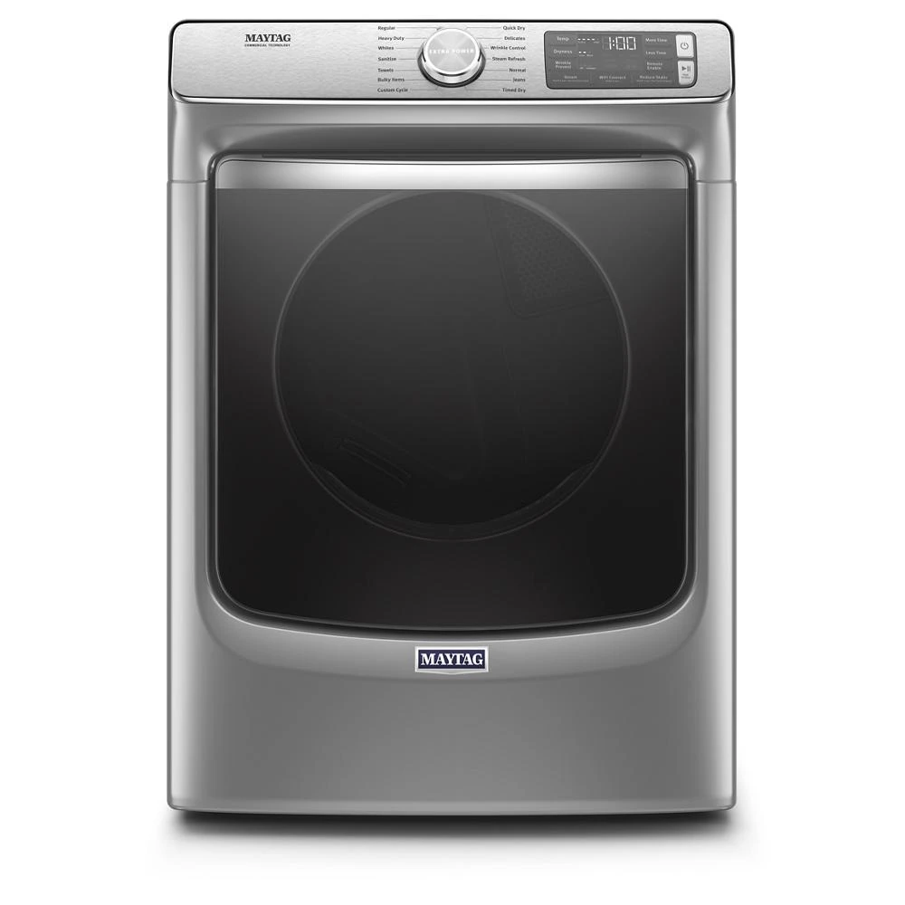 Smart Front Load Electric Dryer with Extra Power and Advanced Moisture Sensing Plus - 7.3 cu. ft. MED8630HC