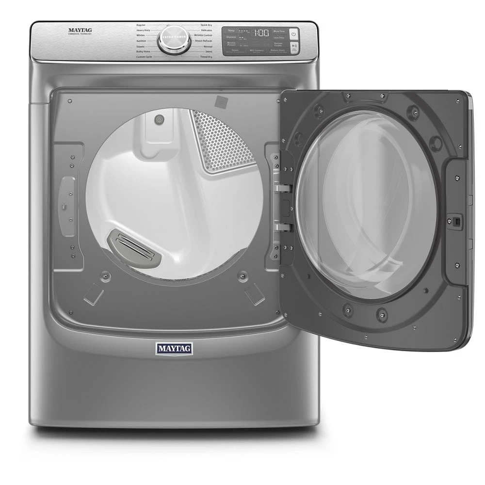 Smart Front Load Electric Dryer with Extra Power and Advanced Moisture Sensing Plus - 7.3 cu. ft. MED8630HC