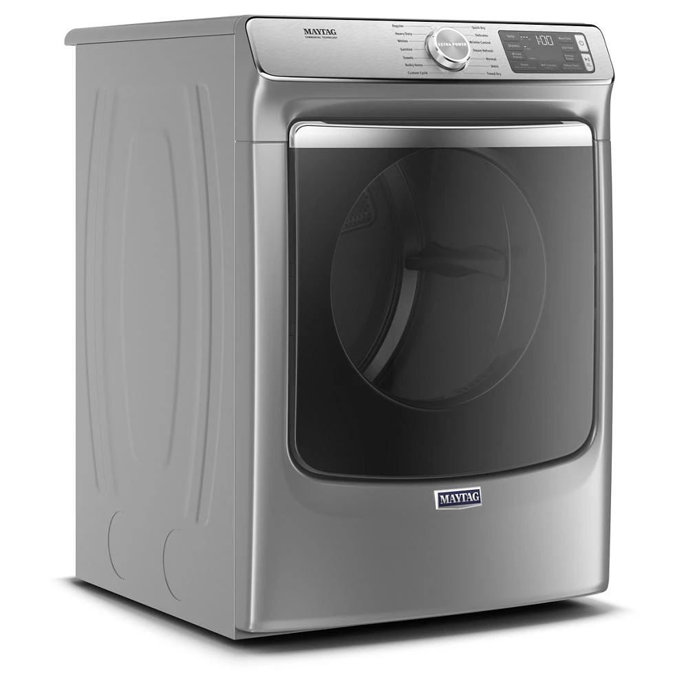 Smart Front Load Electric Dryer with Extra Power and Advanced Moisture Sensing Plus - 7.3 cu. ft. MED8630HC