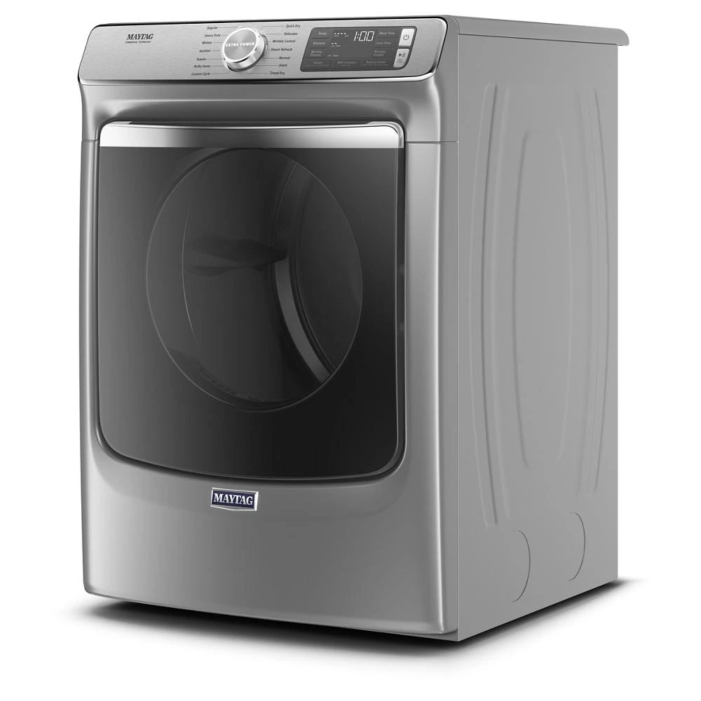 Smart Front Load Electric Dryer with Extra Power and Advanced Moisture Sensing Plus - 7.3 cu. ft. MED8630HC