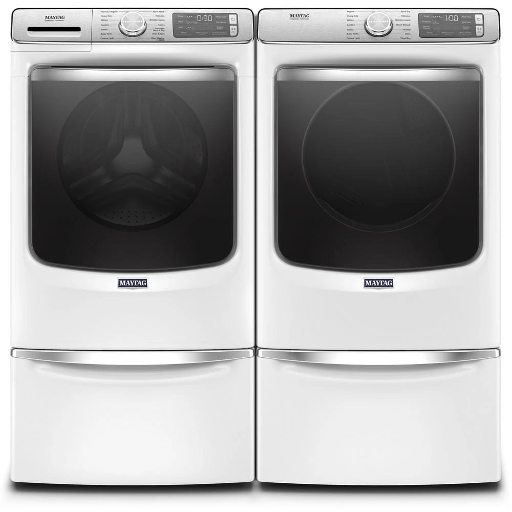 Smart Front Load Electric Dryer with Extra Power and Advanced Moisture Sensing Plus - 7.3 cu. ft. MED8630HW