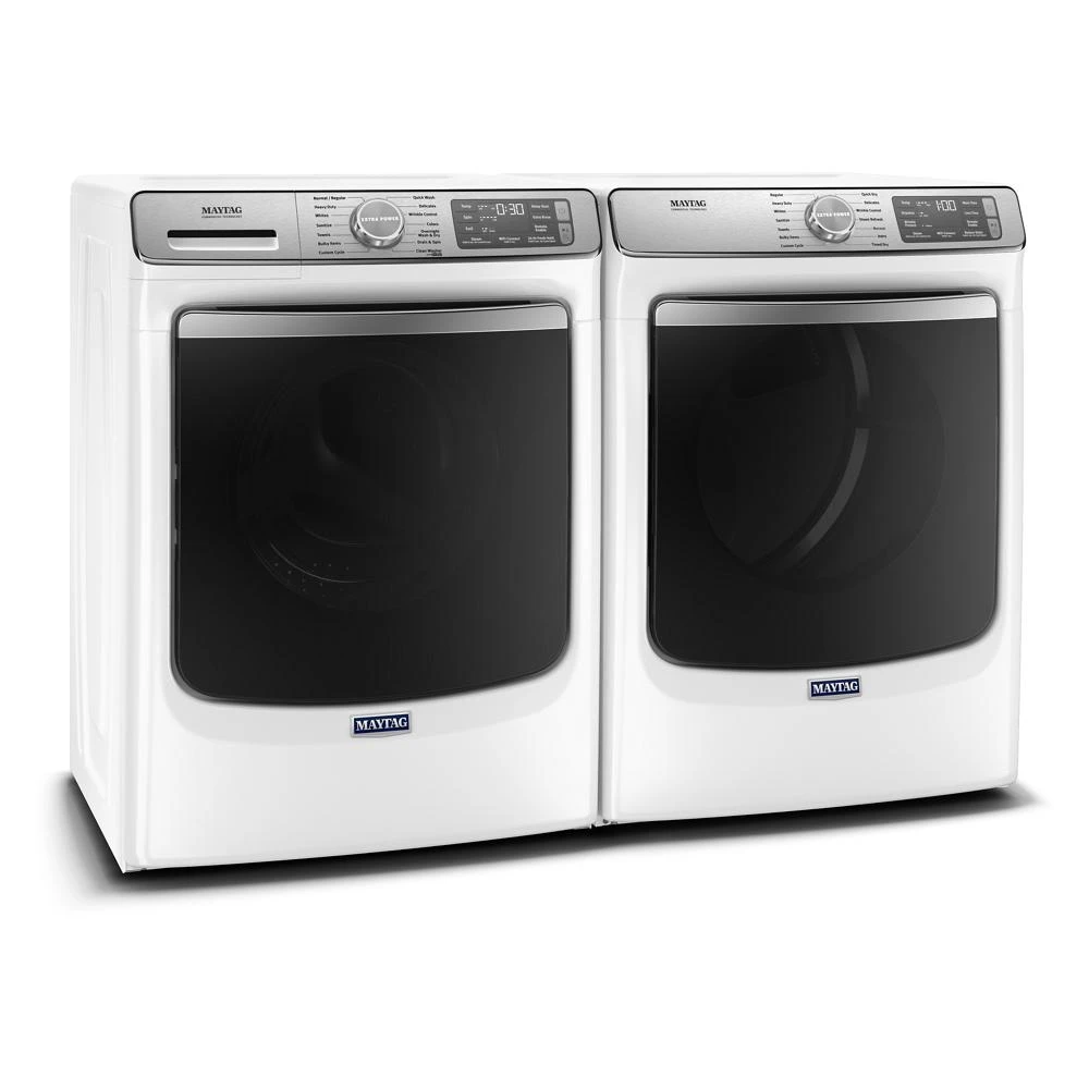 Smart Front Load Electric Dryer with Extra Power and Advanced Moisture Sensing Plus - 7.3 cu. ft. MED8630HW