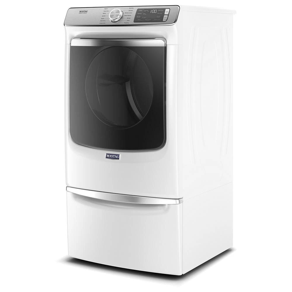 Smart Front Load Electric Dryer with Extra Power and Advanced Moisture Sensing Plus - 7.3 cu. ft. MED8630HW