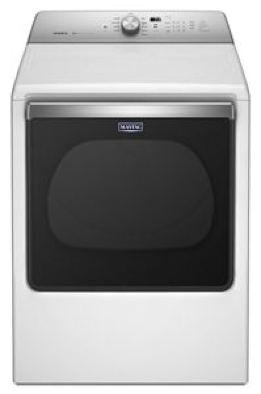 Maytag 8.8 cu. ft. Extra-Large Capacity Dryer with Advanced Moisture Sensing White MEDB835DW Picture 1