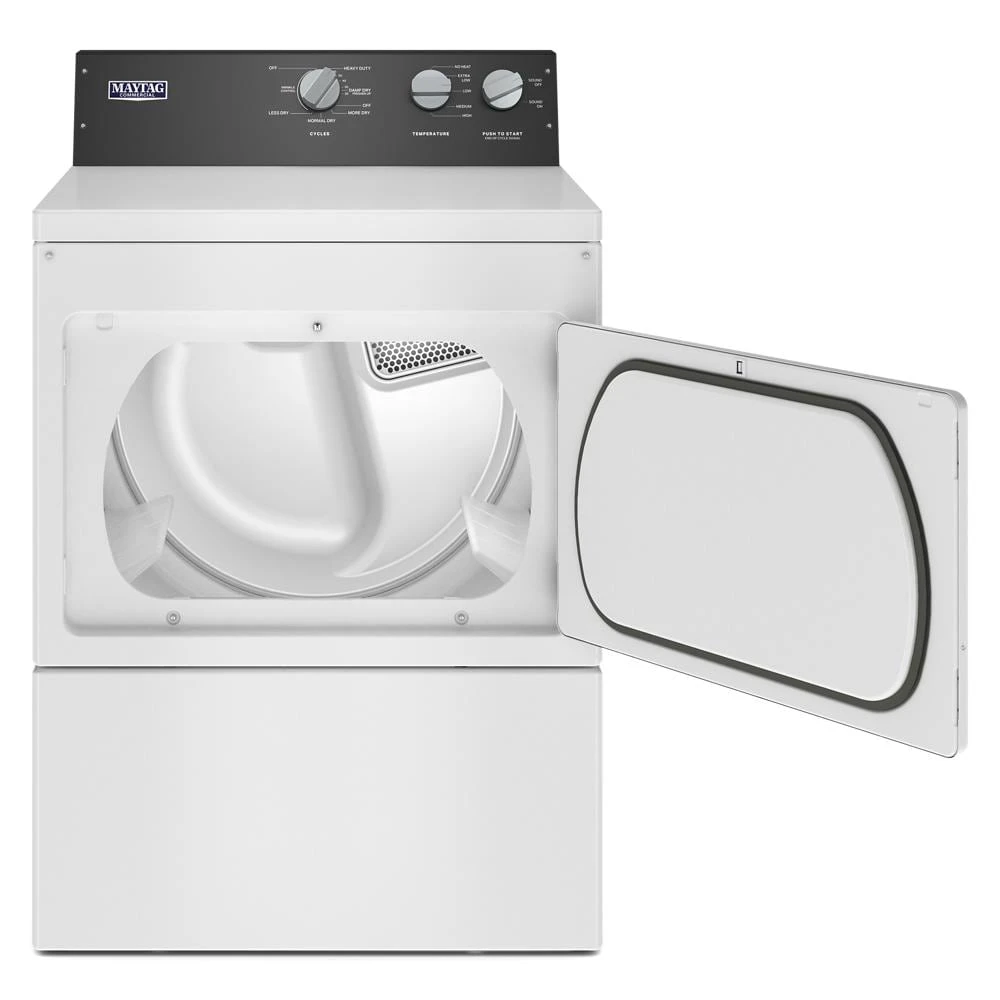 Commercial-Grade Residential Electric Dryer - 7.4 cu. ft. MEDP585GW