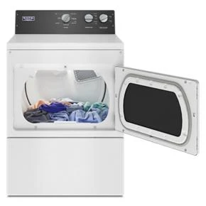 Commercial-Grade Residential Electric Dryer - 7.4 cu. ft MEDP586KW