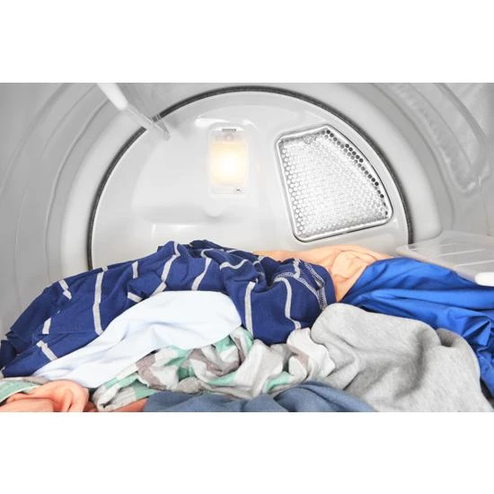 Commercial-Grade Residential Electric Dryer - 7.4 cu. ft MEDP586KW