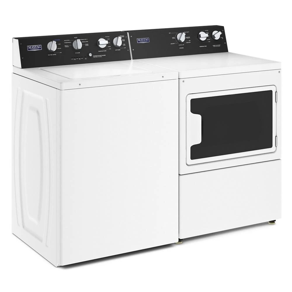 Commercial-Grade Residential Electric Dryer - 7.4 cu. ft MEDP586KW