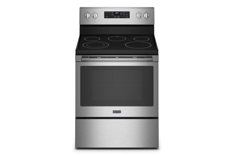 Maytag Electric Range with Steam Clean - 5.3 cu. ft. Stainless Steel MER4600LS Picture 1