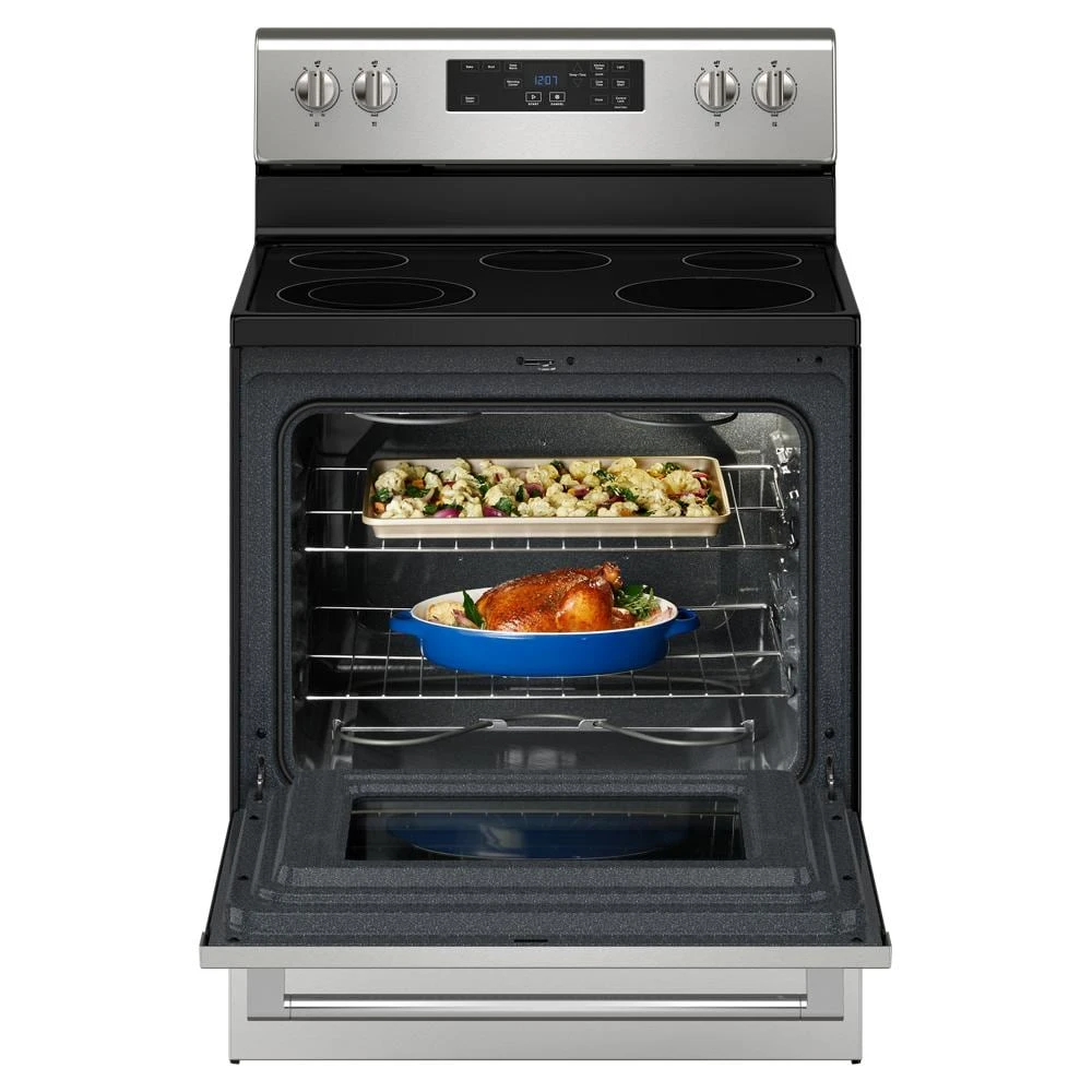 30-inch Wide Electric Range with Steam Clean - 5.3 cu. ft. MER4800PZ