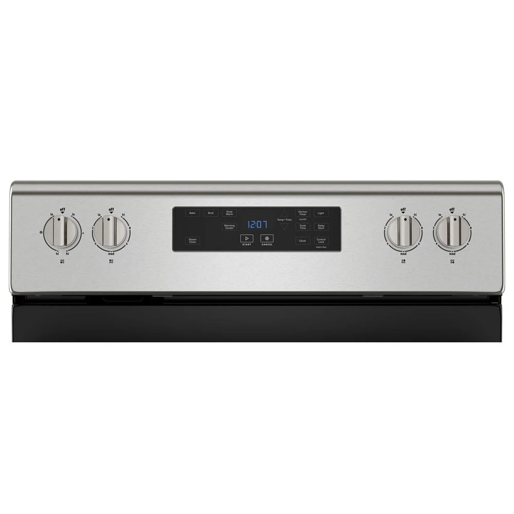30-inch Wide Electric Range with Steam Clean - 5.3 cu. ft. MER4800PZ