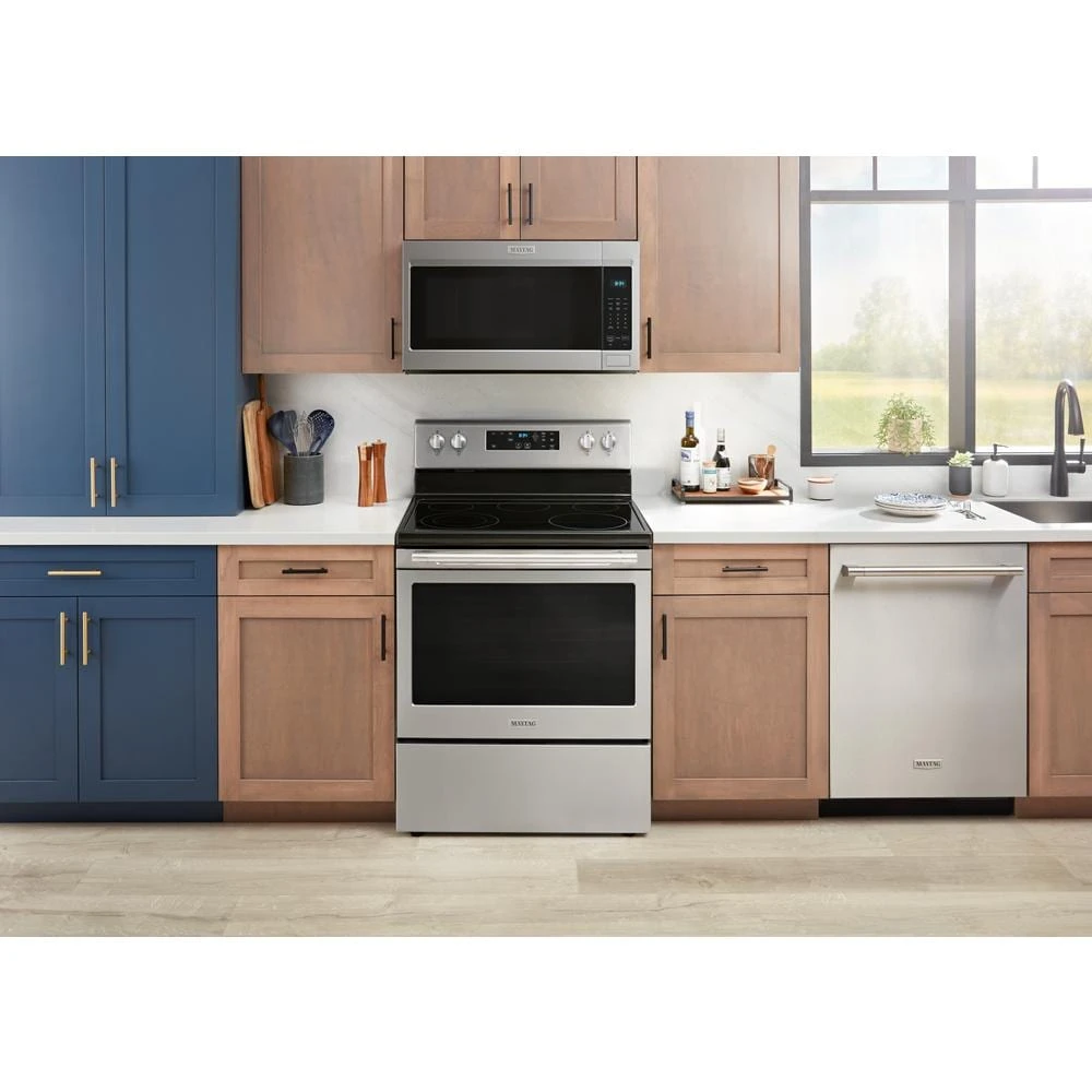 30-inch Wide Electric Range with Steam Clean - 5.3 cu. ft. MER4800PZ