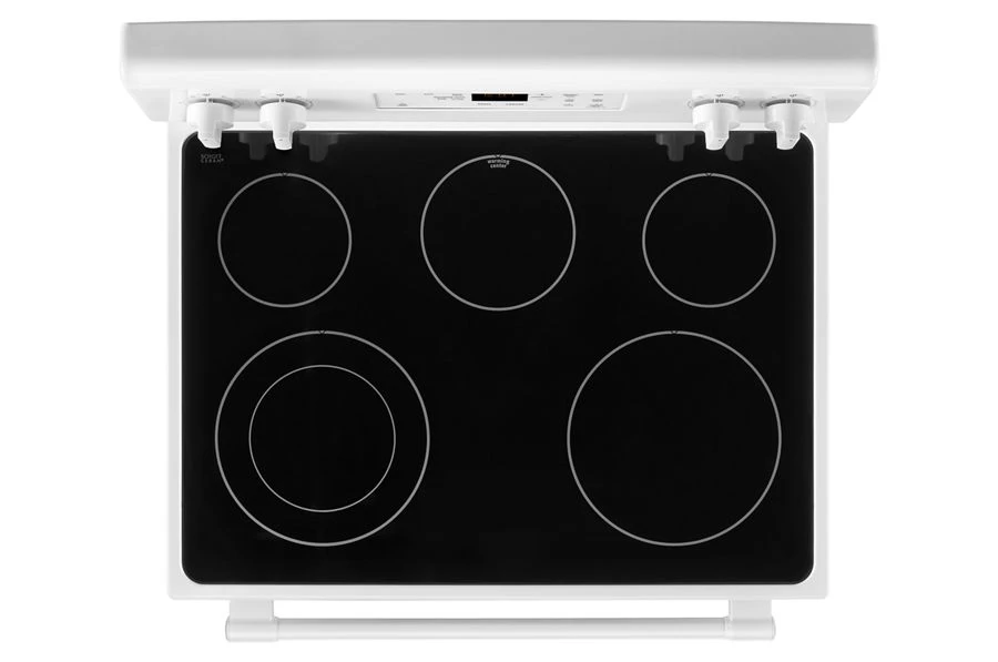 30-Inch Wide Electric Range With Shatter-Resistant Cooktop - 5.3 Cu. Ft. MER6600FW