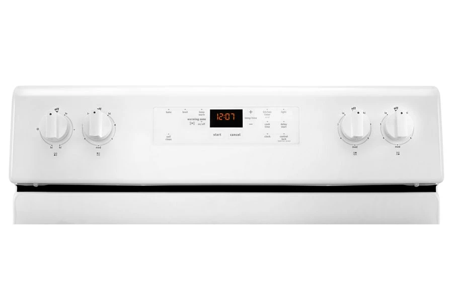 30-Inch Wide Electric Range With Shatter-Resistant Cooktop - 5.3 Cu. Ft. MER6600FW