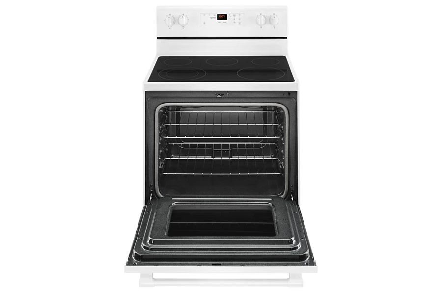 30-Inch Wide Electric Range With Shatter-Resistant Cooktop - 5.3 Cu. Ft. MER6600FW