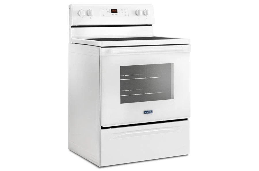 30-Inch Wide Electric Range With Shatter-Resistant Cooktop - 5.3 Cu. Ft. MER6600FW