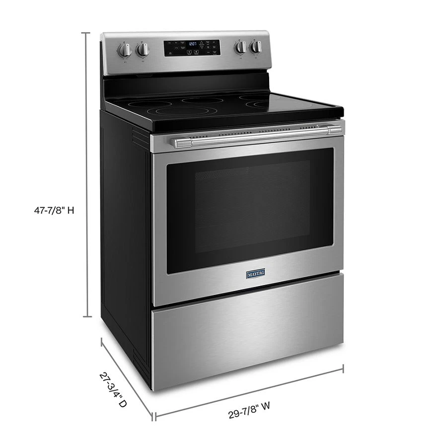 Electric Range With Air Fryer And Basket - 5.3 Cu. Ft. MER7700LZ