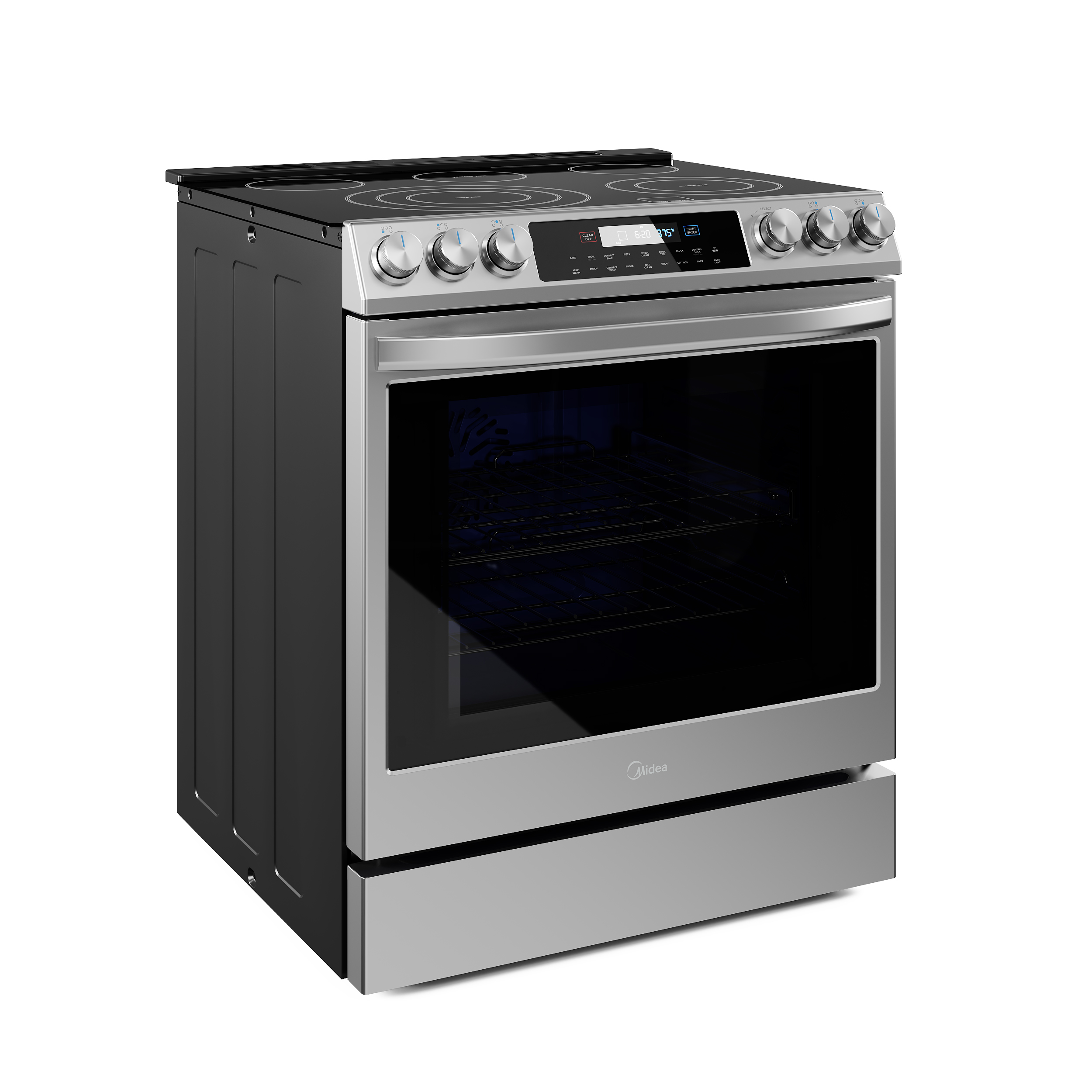 Slide-In Electric Range with 5 Elements and Air Fry Convection MES30S4AST