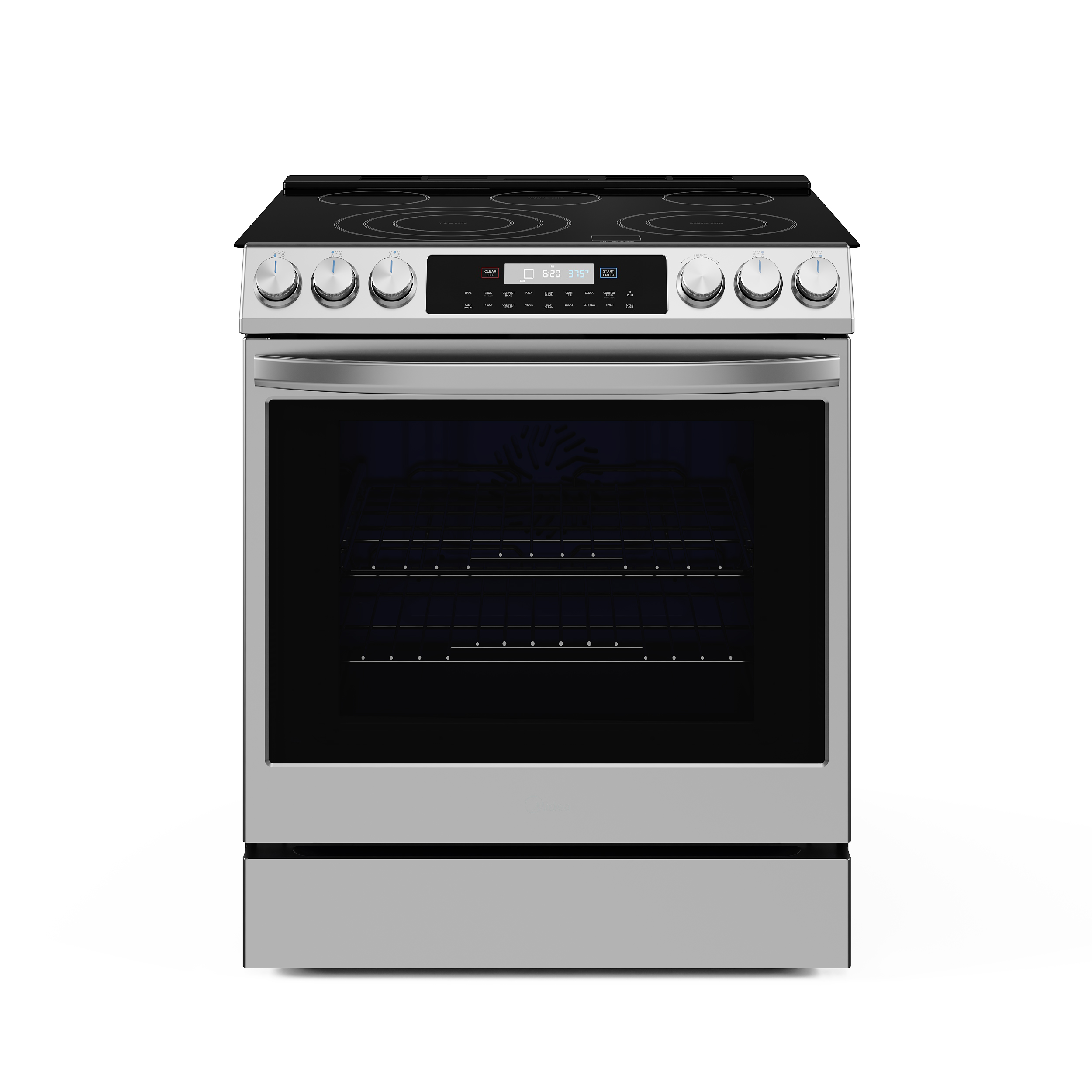 Slide-In Electric Range with 5 Elements and Air Fry Convection MES30S4AST