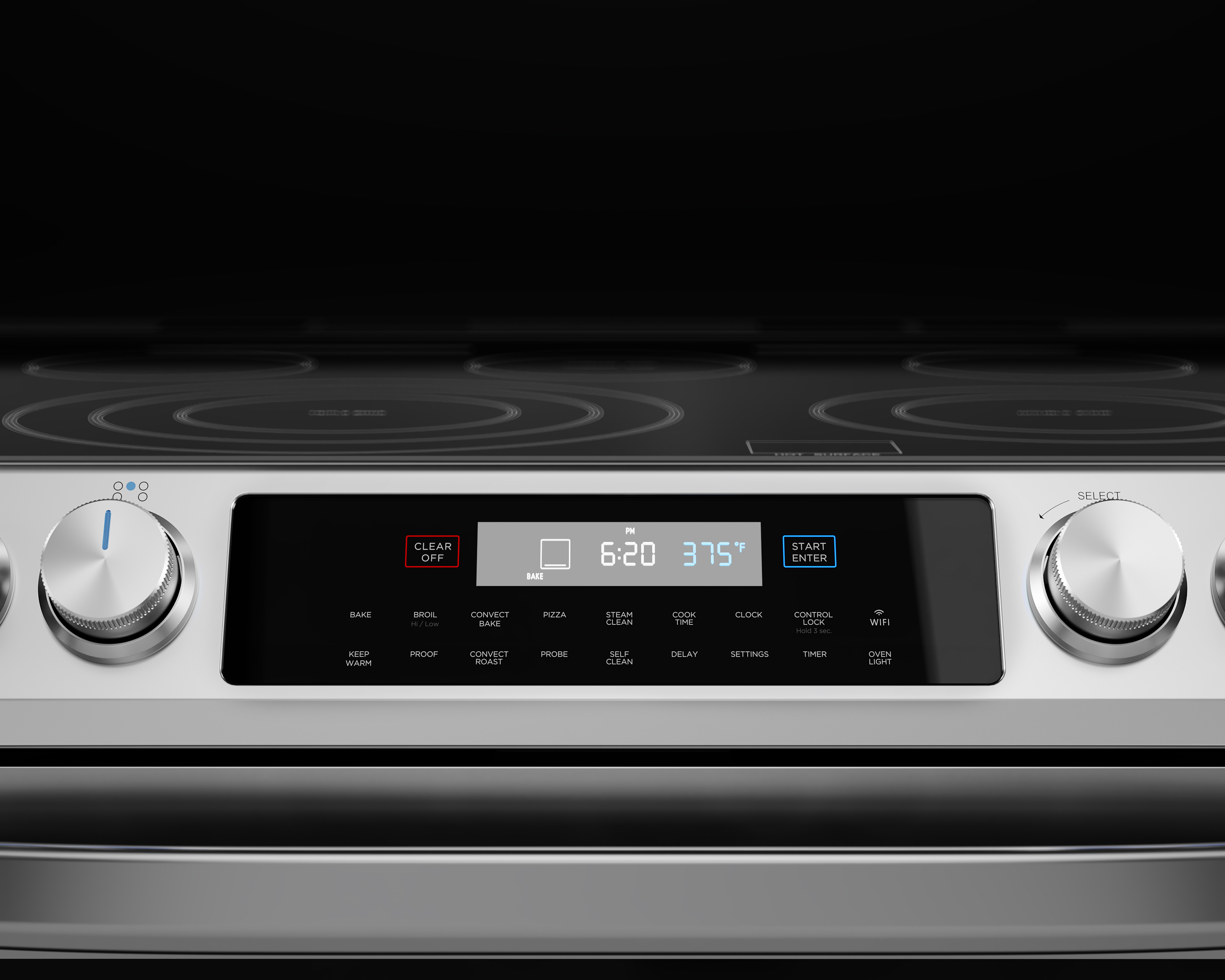 Slide-In Electric Range with 5 Elements and Air Fry Convection MES30S4AST