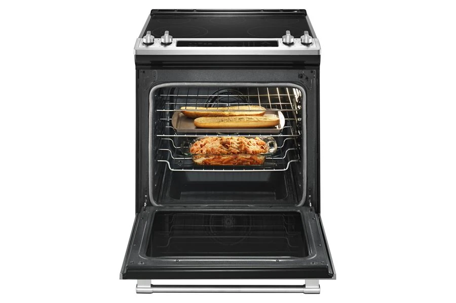 30-Inch Wide Slide-In Electric Range With True Convection And Fit System - 6.4 Cu. Ft. MES8800FZ