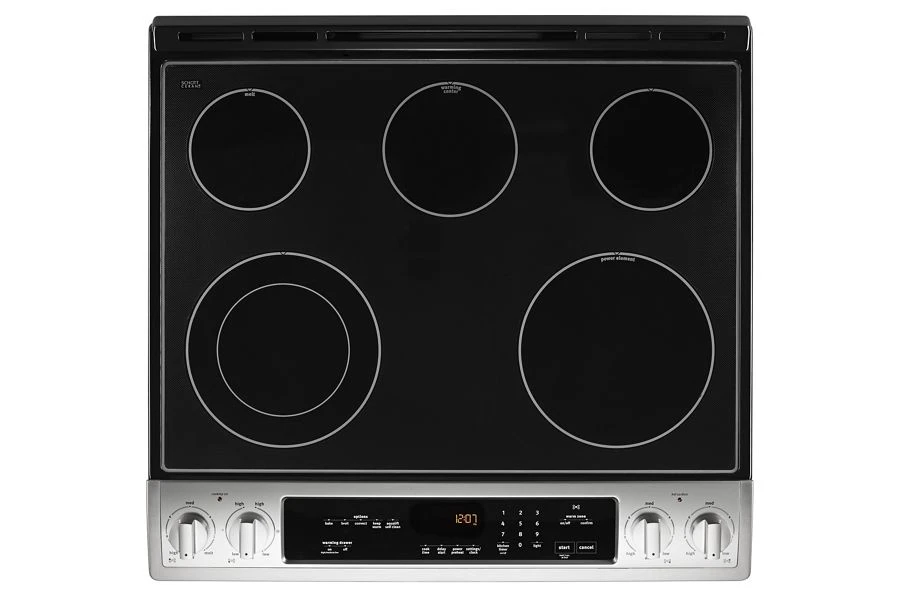 30-Inch Wide Slide-In Electric Range With True Convection And Fit System - 6.4 Cu. Ft. MES8800FZ
