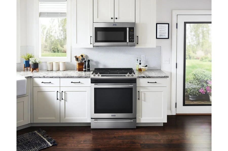 30-Inch Wide Slide-In Electric Range With True Convection And Fit System - 6.4 Cu. Ft. MES8800FZ