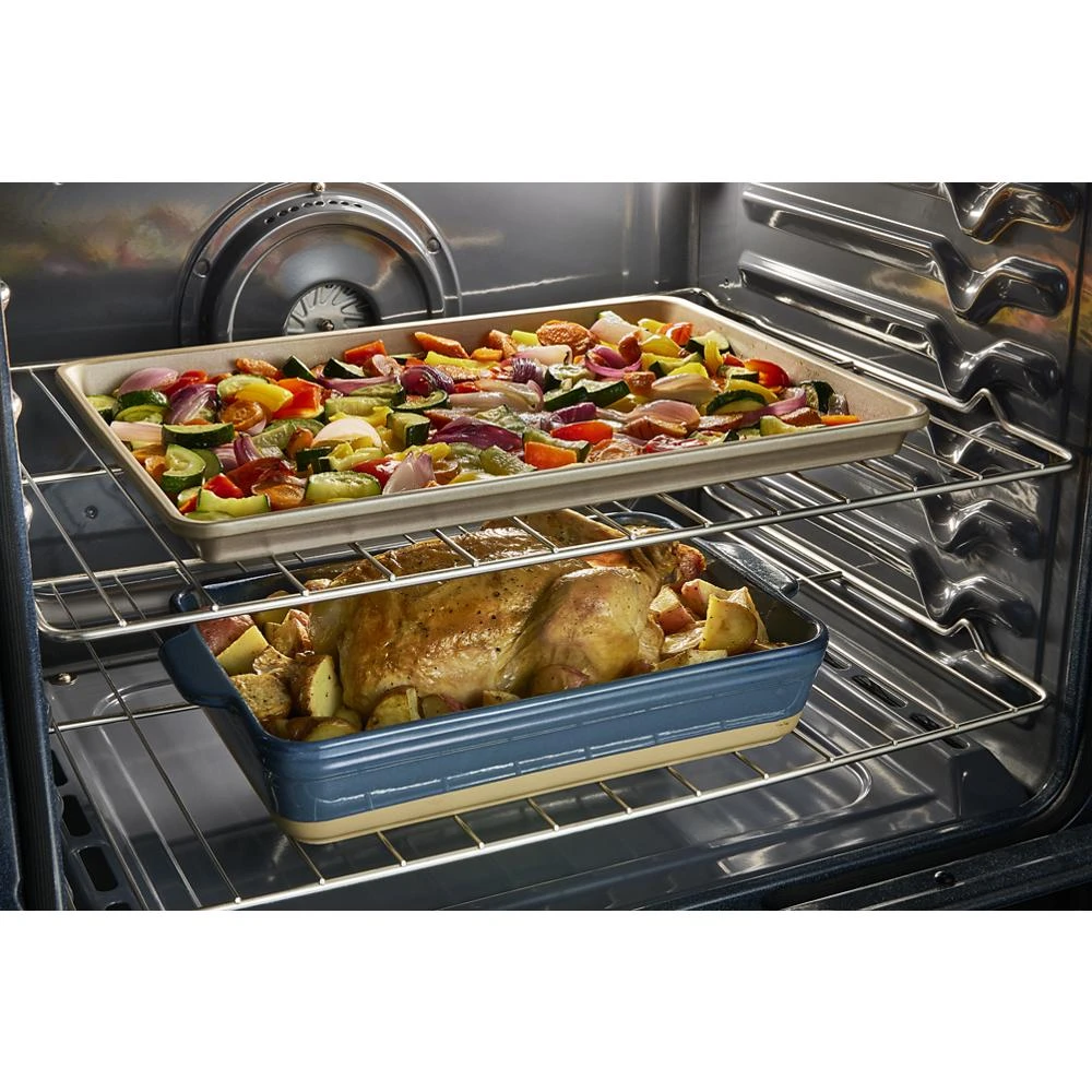 30-Inch Wide Slide-In Electric Range With Air Fry - 6.4 Cu. Ft. MES8800PZ