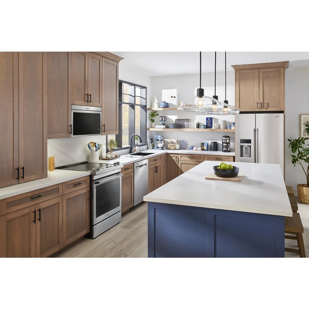 30-Inch Wide Slide-In Electric Range With Air Fry - 6.4 Cu. Ft. MES8800PZ