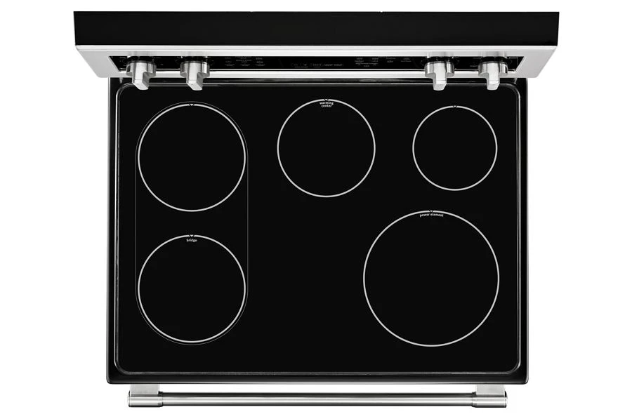 30" Wide Double Oven Electric Range With True Convection - 6.7 Cu. Ft. MET8800FZ