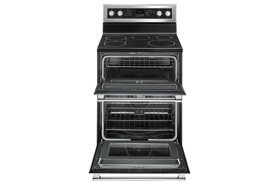 30" Wide Double Oven Electric Range With True Convection - 6.7 Cu. Ft. MET8800FZ