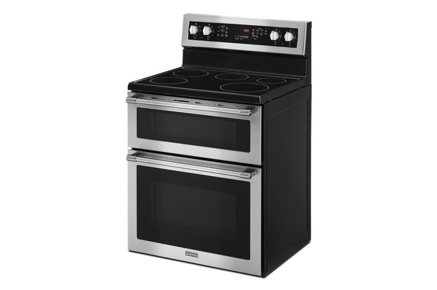 30" Wide Double Oven Electric Range With True Convection - 6.7 Cu. Ft. MET8800FZ