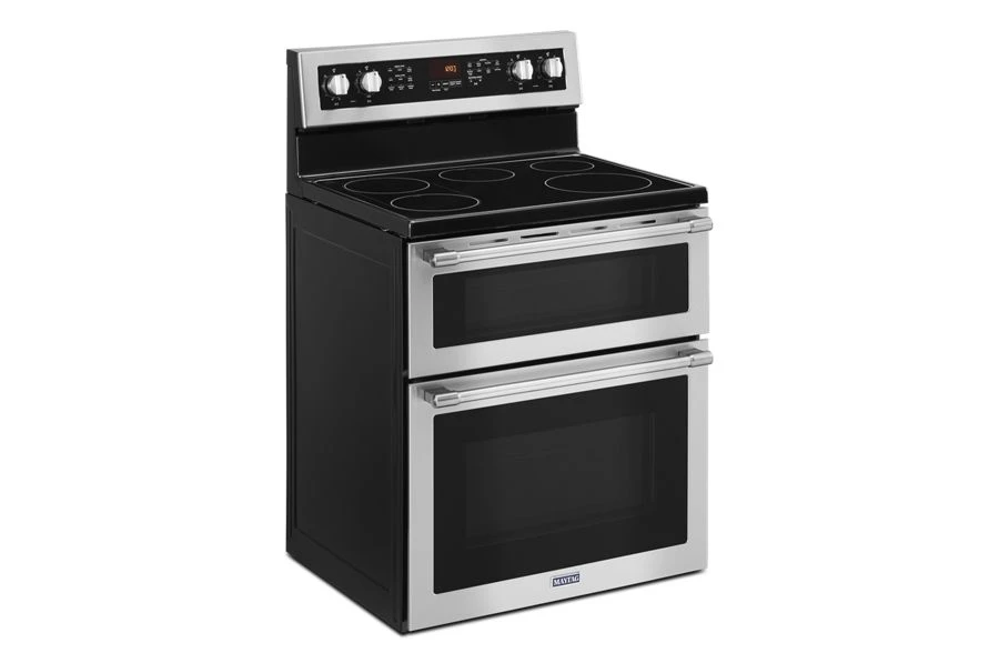 30" Wide Double Oven Electric Range With True Convection - 6.7 Cu. Ft. MET8800FZ