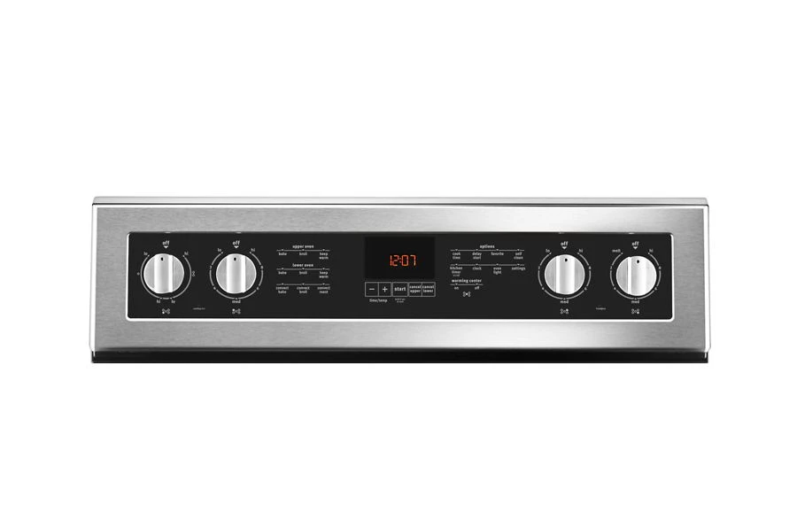 30" Wide Double Oven Electric Range With True Convection - 6.7 Cu. Ft. MET8800FZ