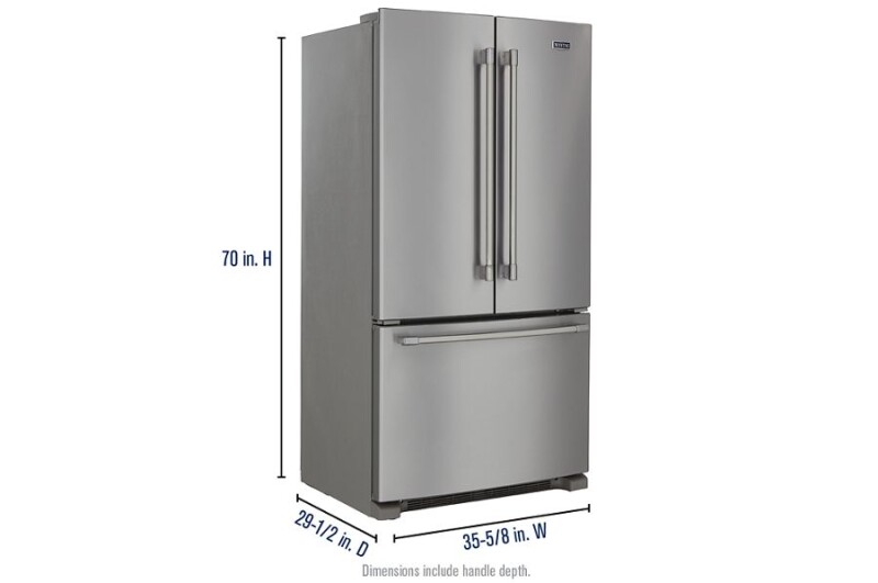 36- Inch Wide Counter Depth French Door Refrigerator - 20 Cu. Ft. MFC2062FEZ
